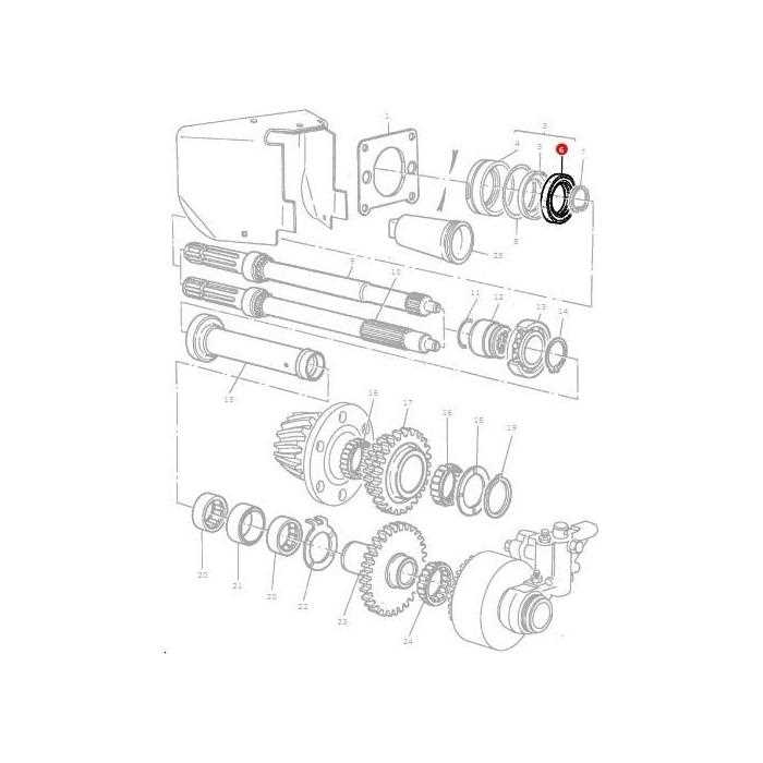 massey ferguson 250 parts diagram