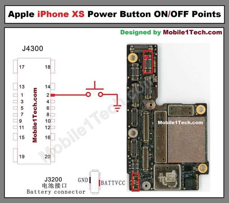 iphone xs max parts diagram