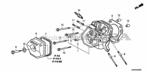 honda eb6500x parts diagram