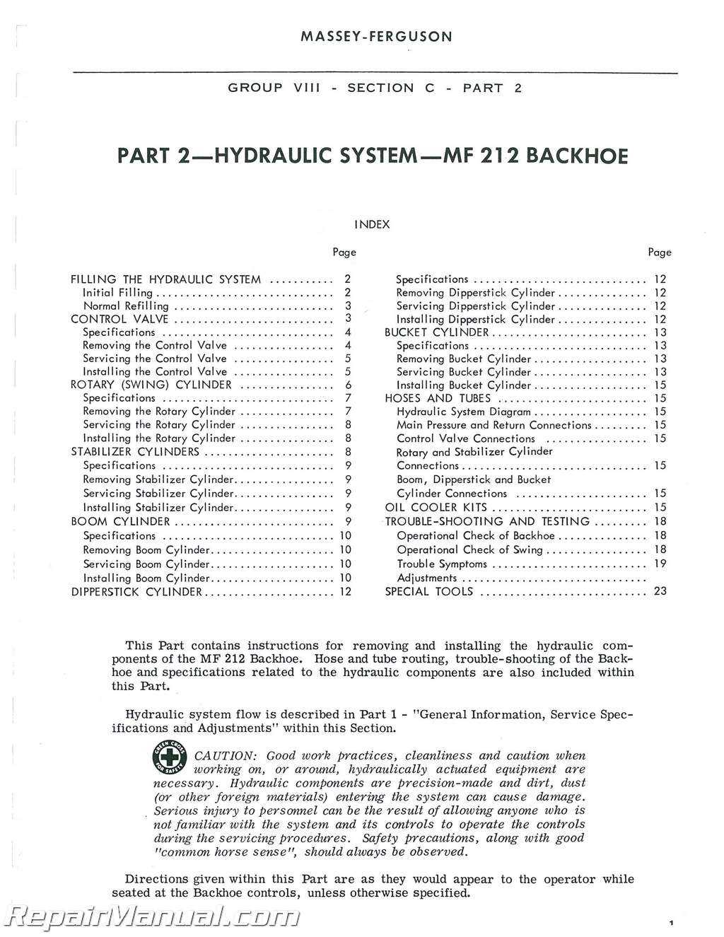 massey ferguson 232 loader parts diagram