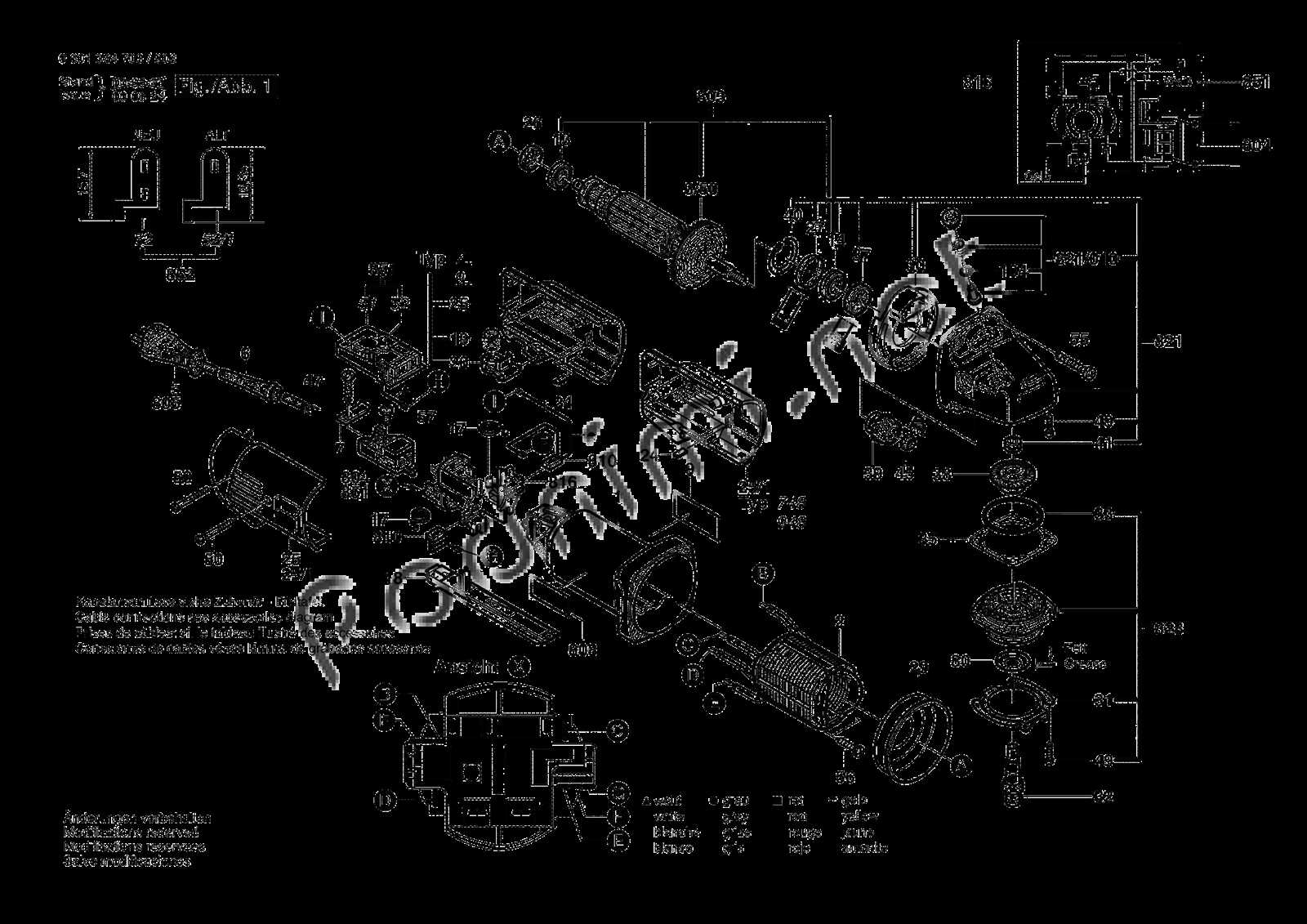 arrma granite parts diagram