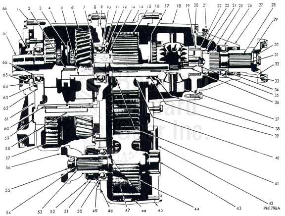 np205 transfer case parts diagram