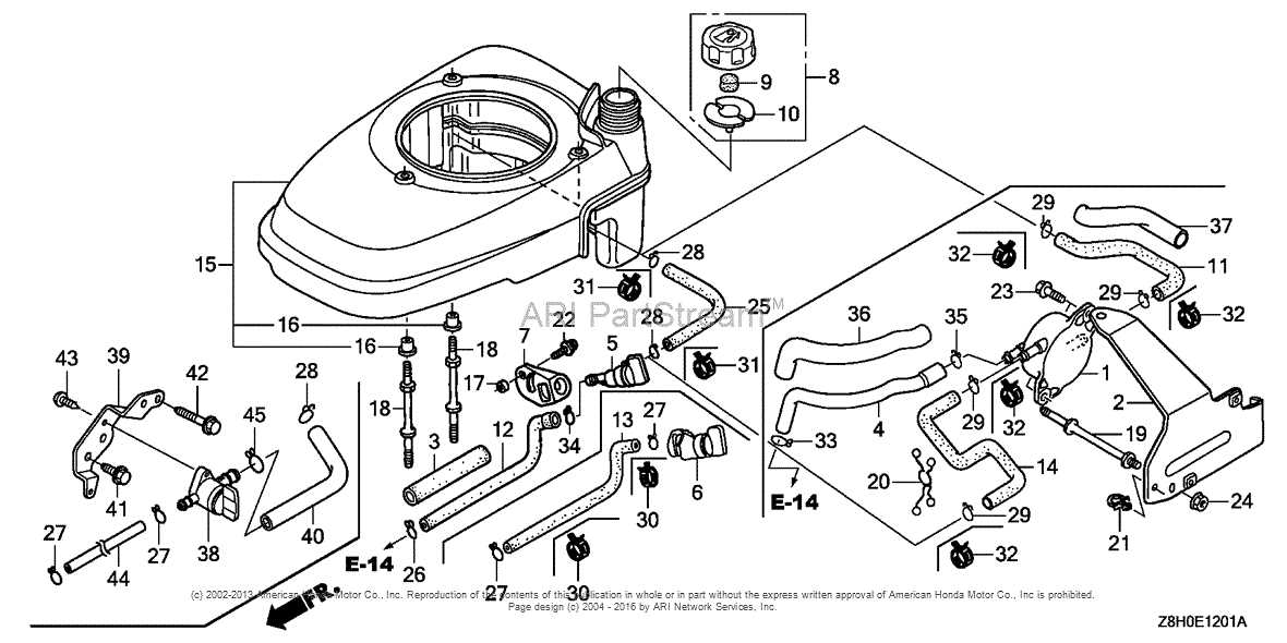 honda gcv135 parts diagram