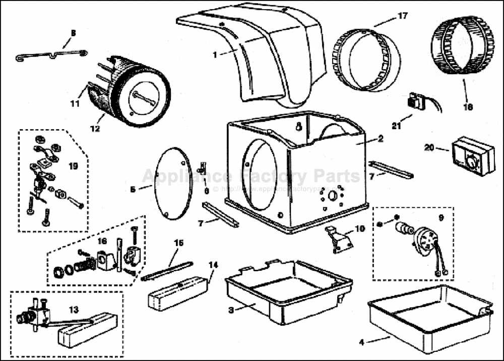 kenmore 80 series dryer parts diagram