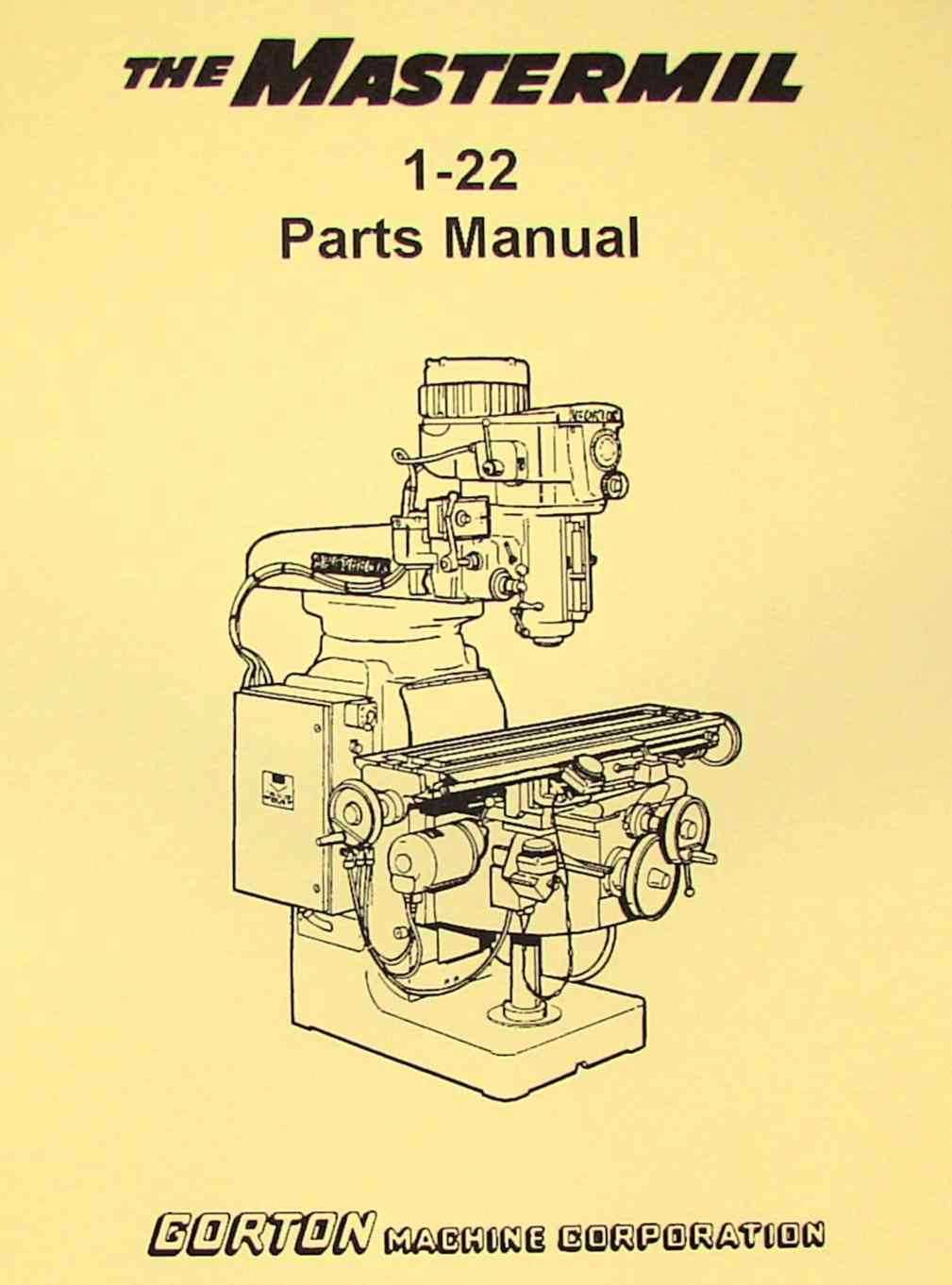 bridgeport milling machine parts diagram