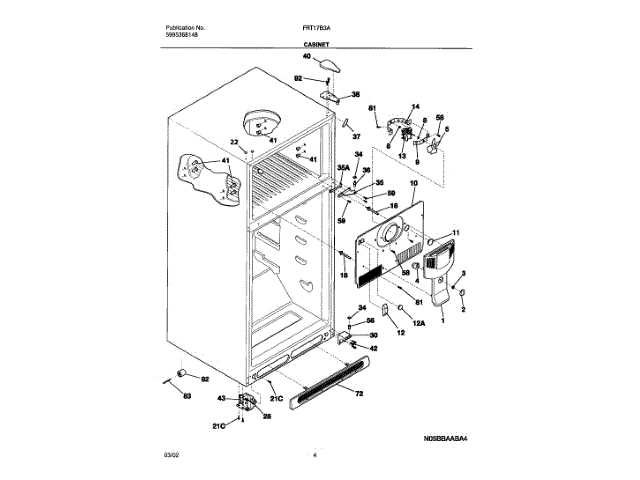 kenmore freezer model 253 parts diagram