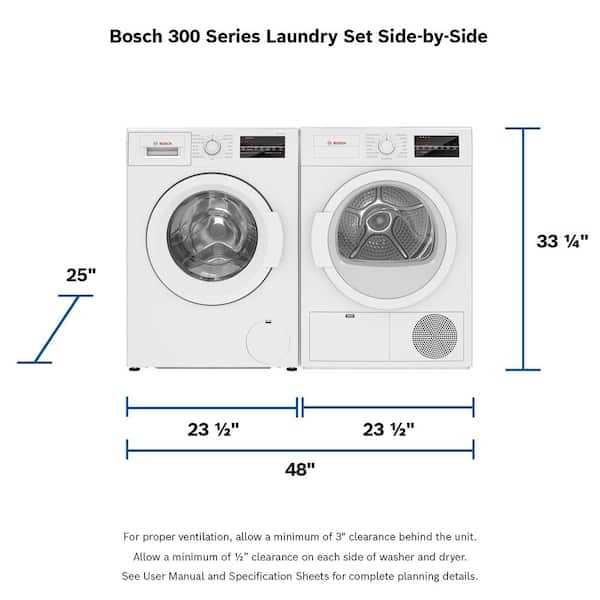 bosch nexxt 300 series washer parts diagram