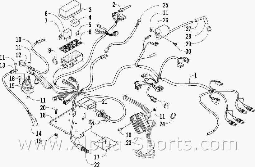 arctic cat oem parts diagram