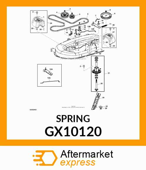 john deere l100 parts diagram