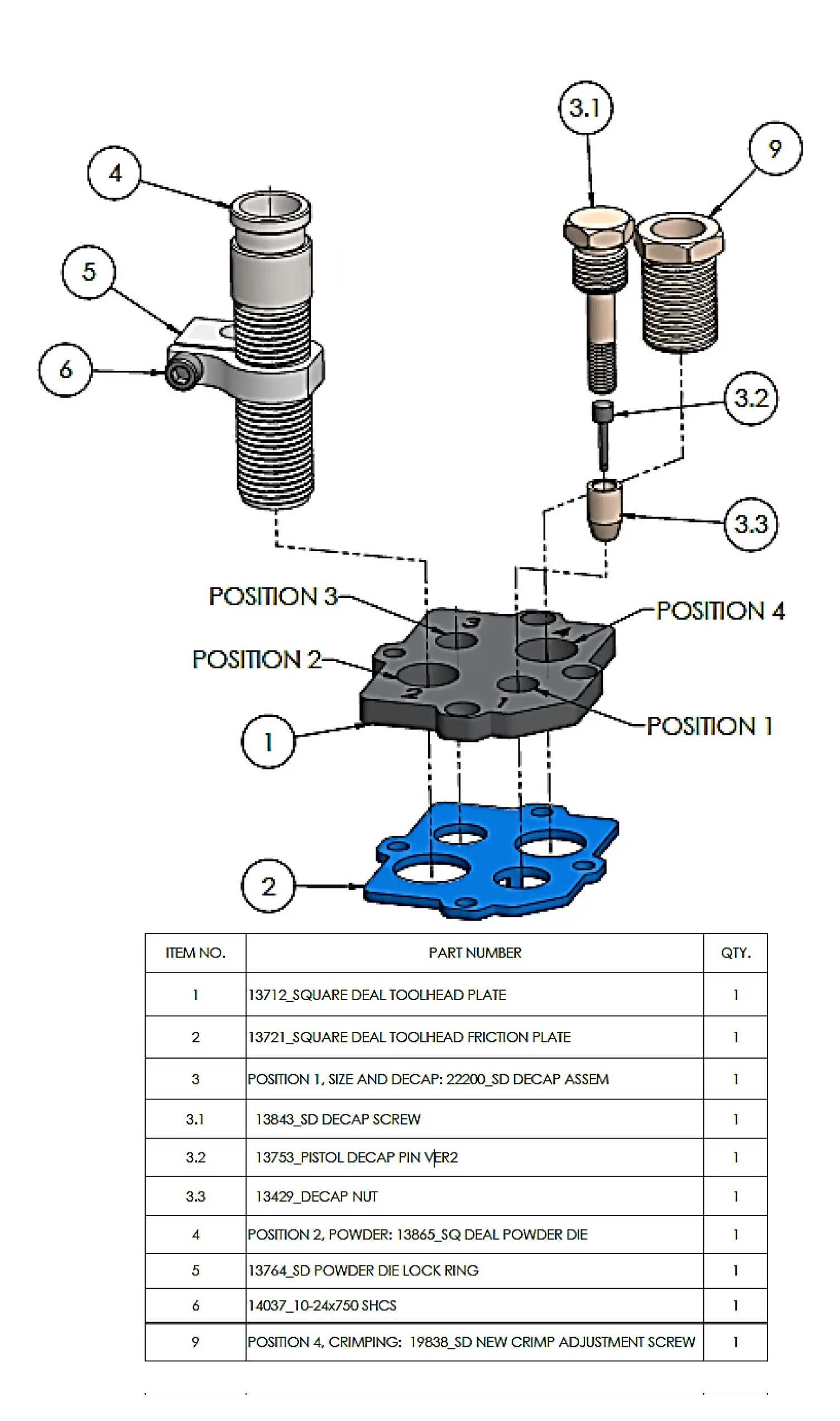 lee loadmaster parts diagram