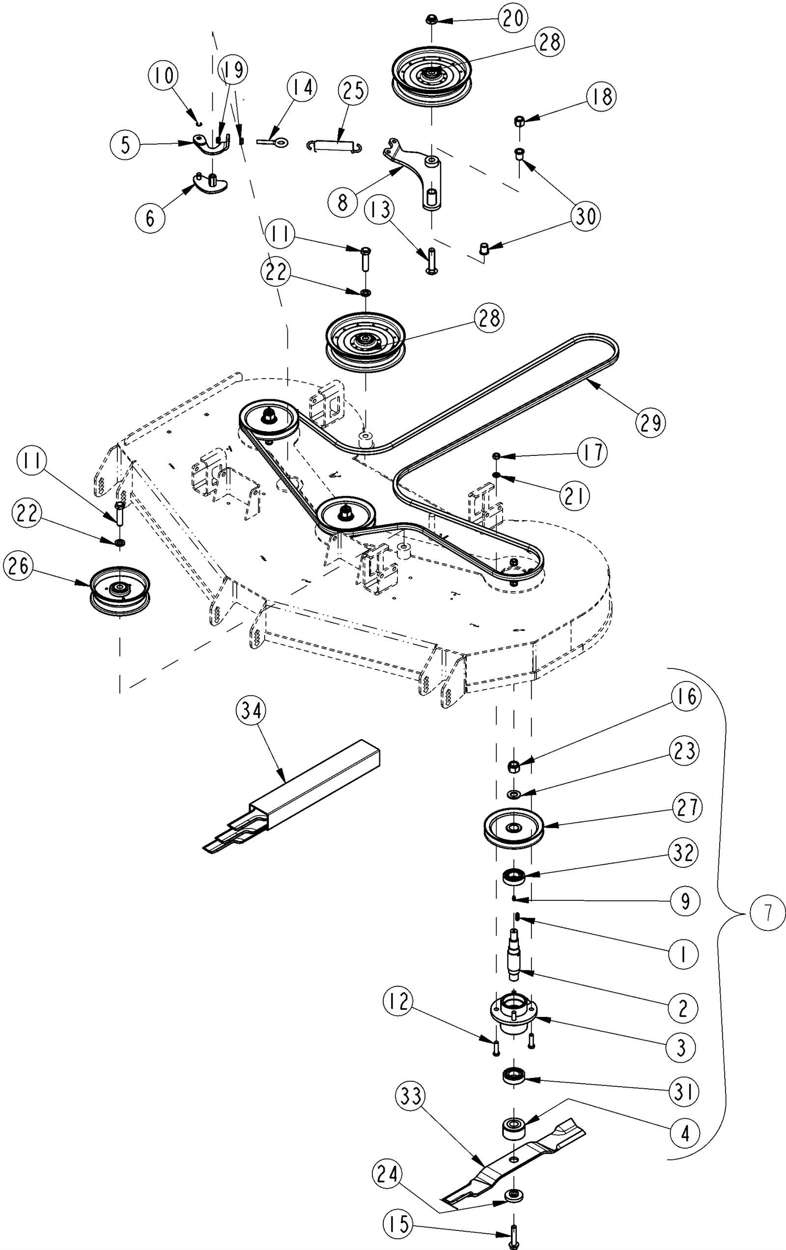 drive belt kubota z421 parts diagram