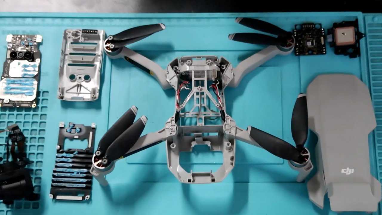 dji mini 4 pro parts diagram