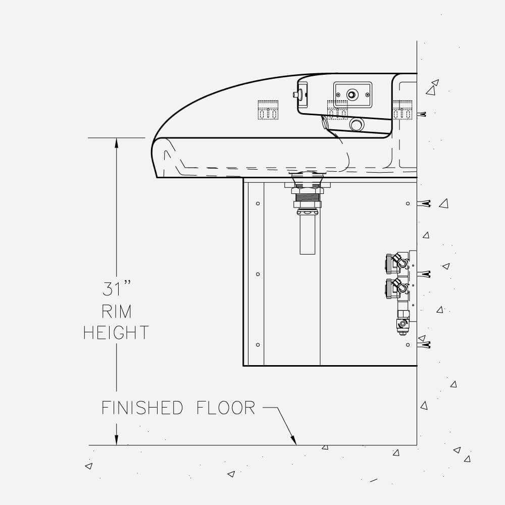 acorn wash fountain parts diagram