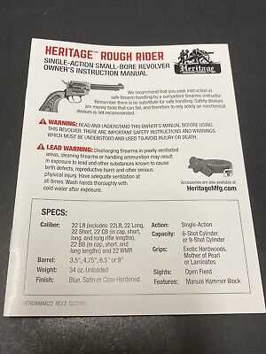 heritage rough rider parts diagram