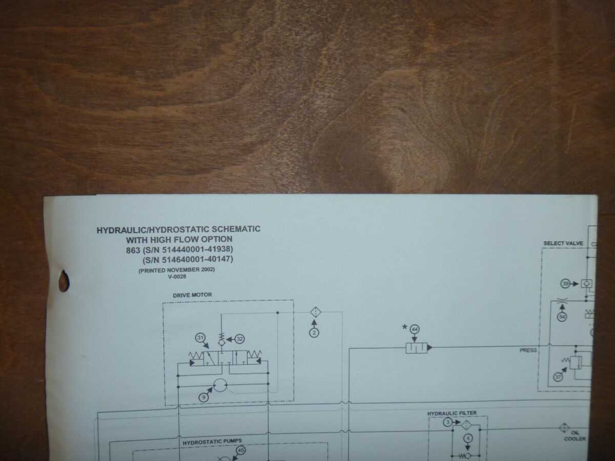 bobcat 863 parts diagram