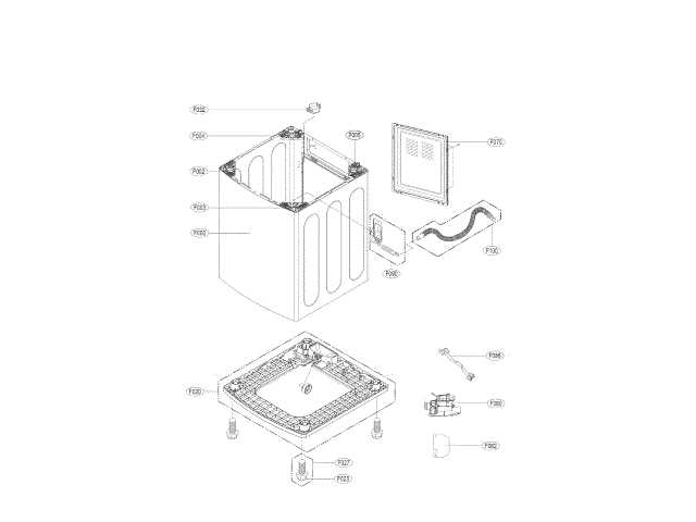 lg waveforce washer parts diagram