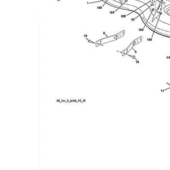 husqvarna yth22v46 deck parts diagram