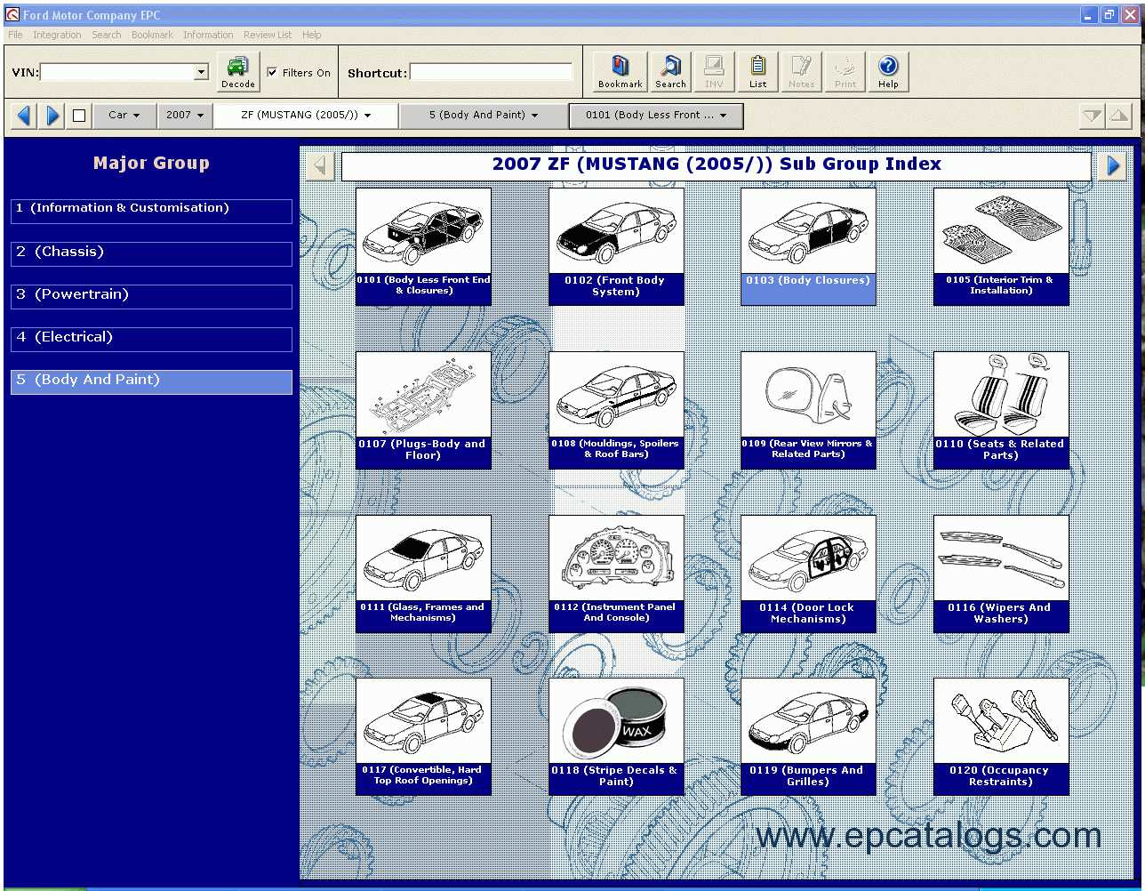 ford parts catalog with diagrams pdf