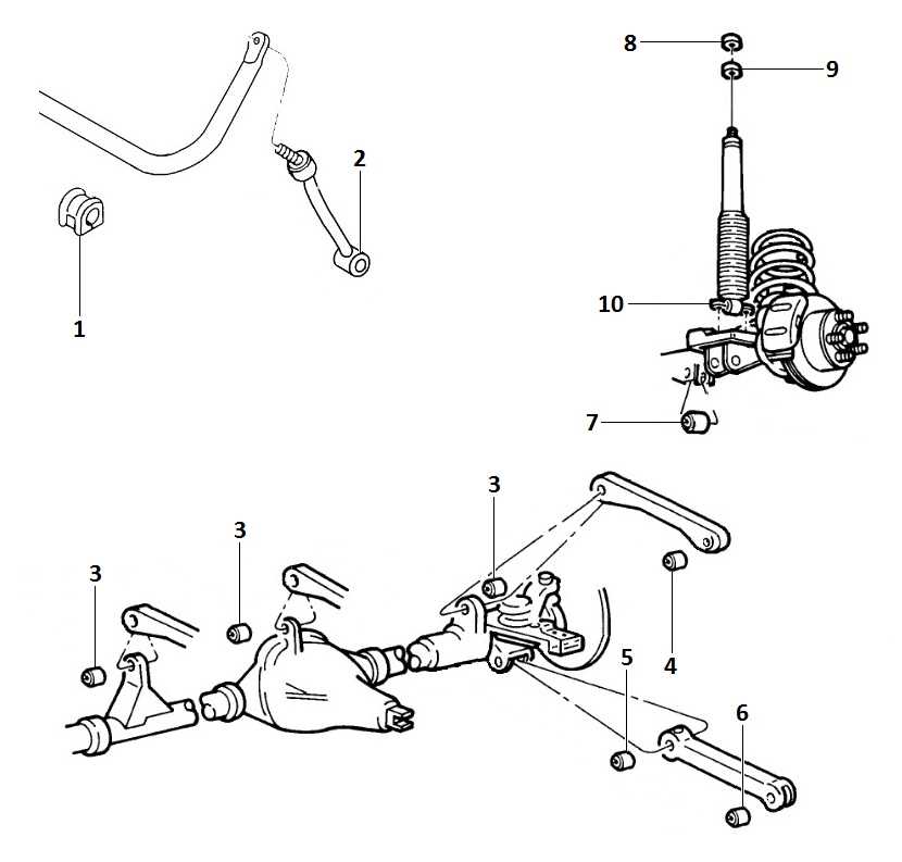 jeep wrangler front suspension parts diagram