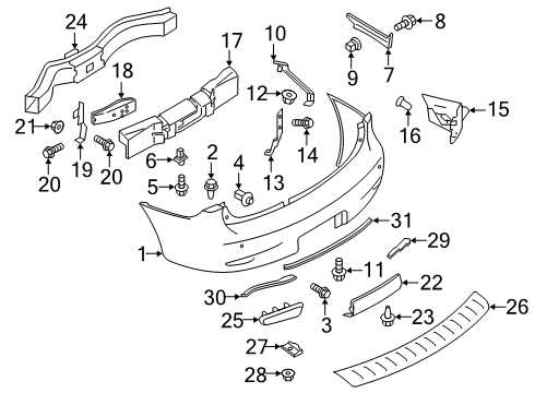 infiniti qx80 parts diagram