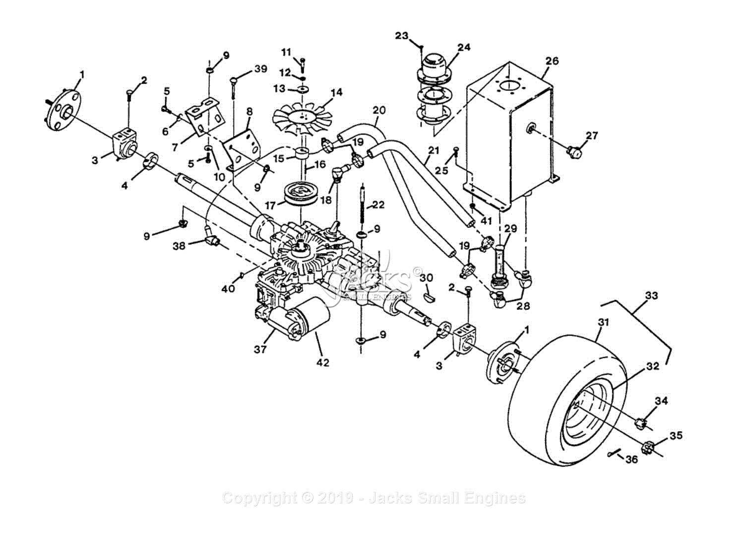 exmark turf ranger parts diagram