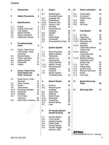 ms230 parts diagram