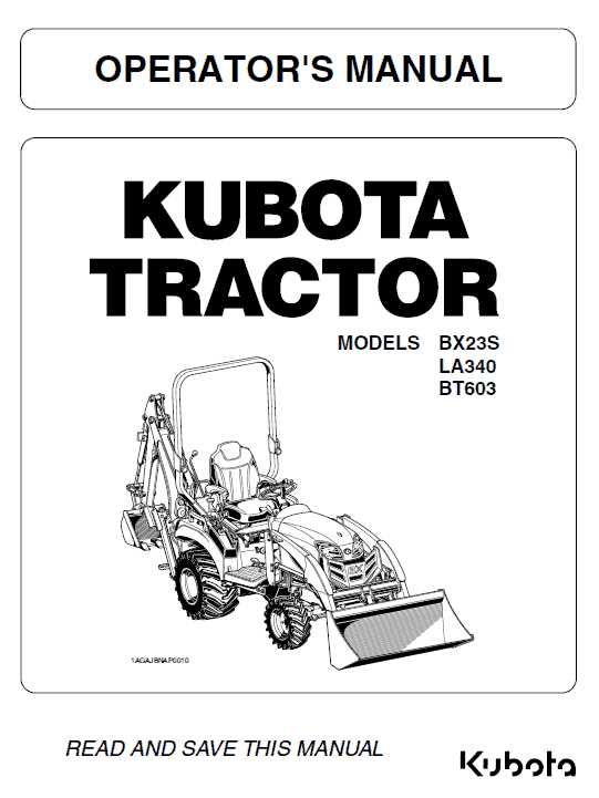 kubota loader parts diagram