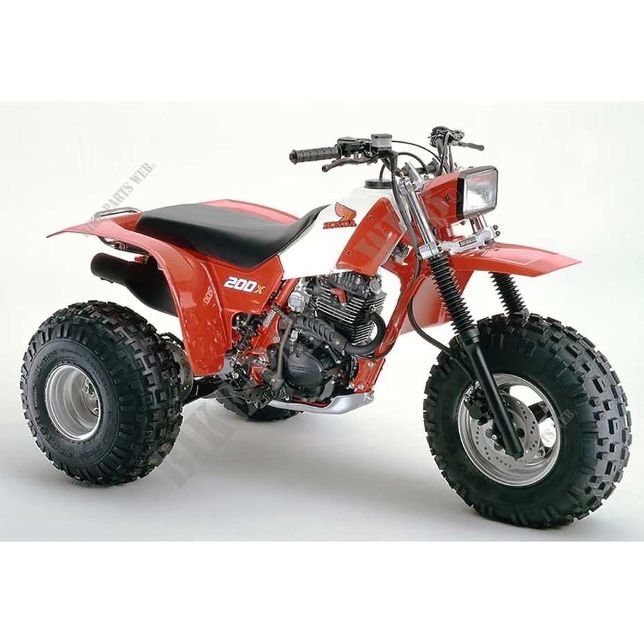 honda atc 200 parts diagram