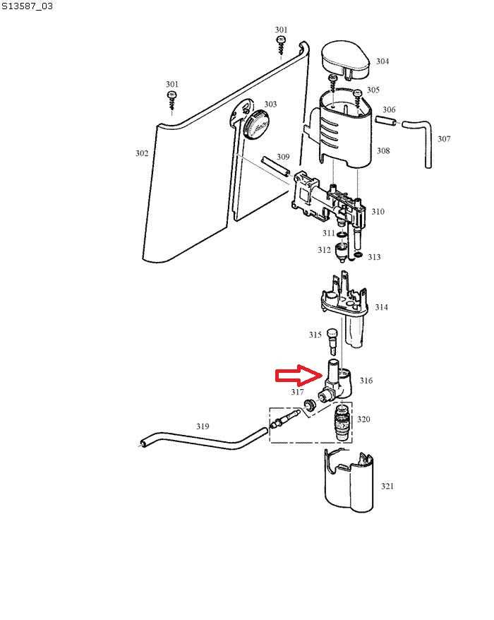 jura ena 8 parts diagram