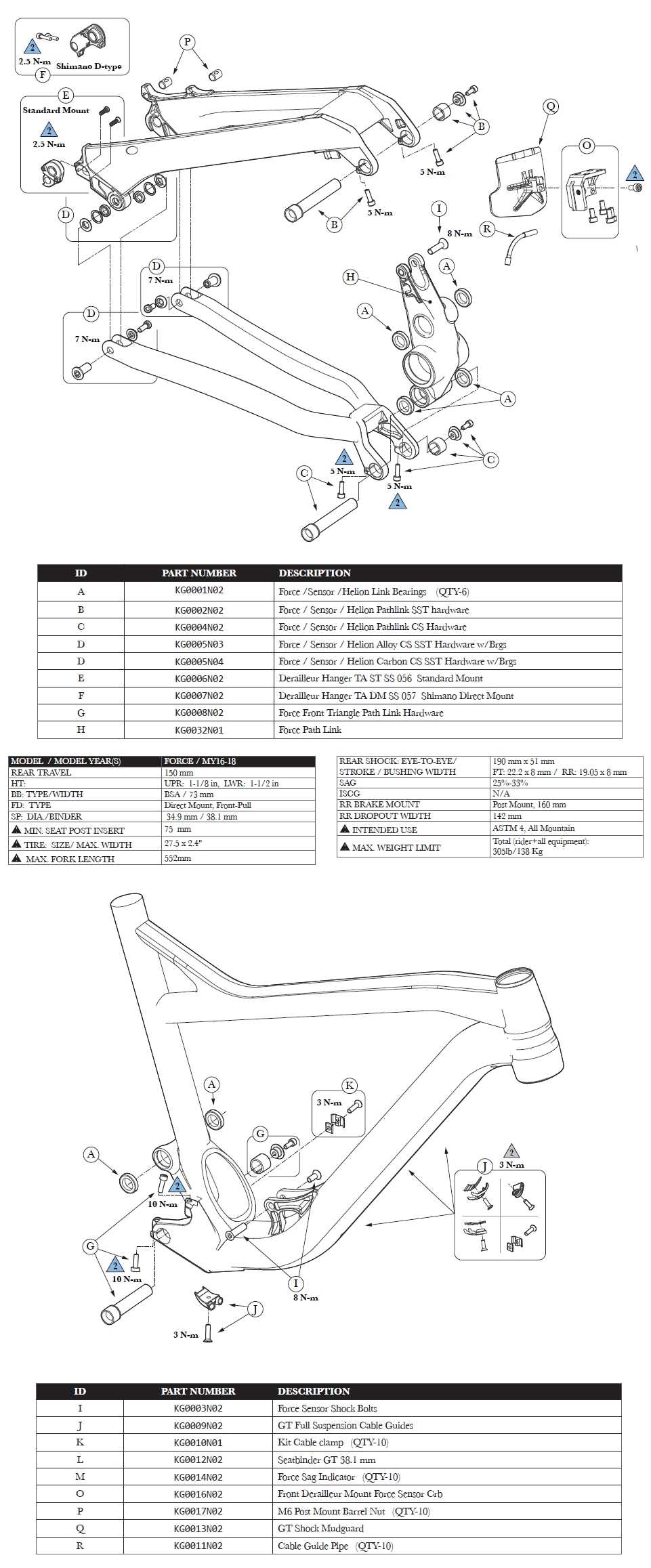 garmin force parts diagram