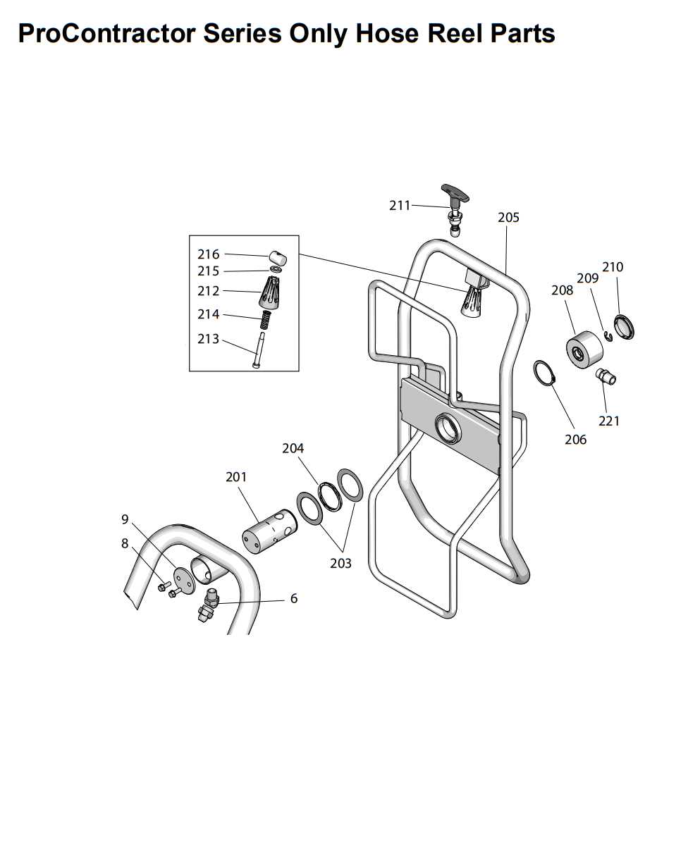 graco gh 230 parts diagram