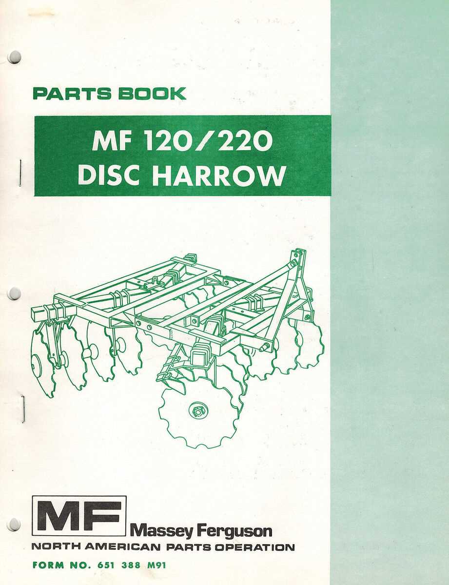 disc harrow parts diagram