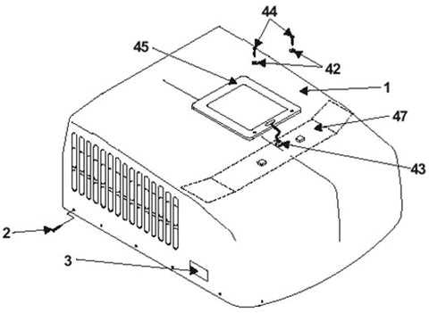 dometic brisk air 2 parts diagram