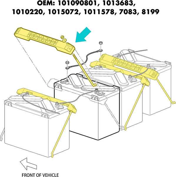 car battery parts diagram