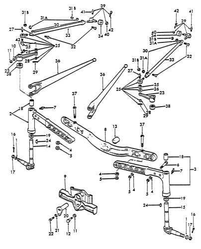 ford 8n tractor parts diagram