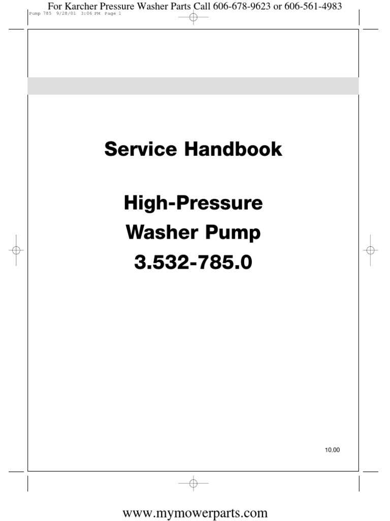 karcher k5 pressure washer parts diagram