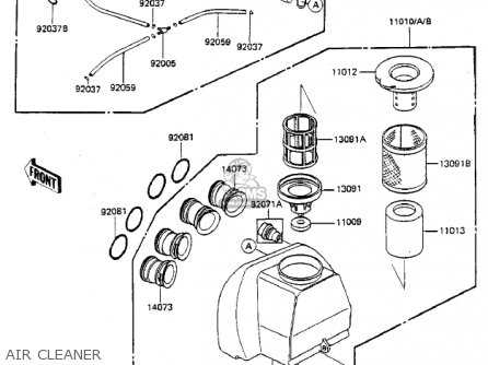 california air compressor parts diagram