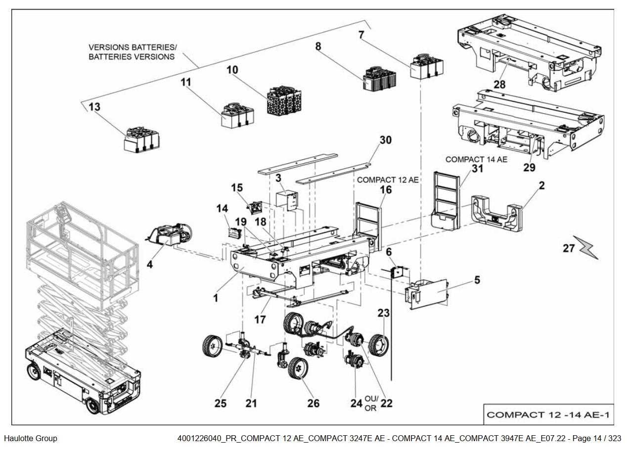 haulotte 4527a parts diagram