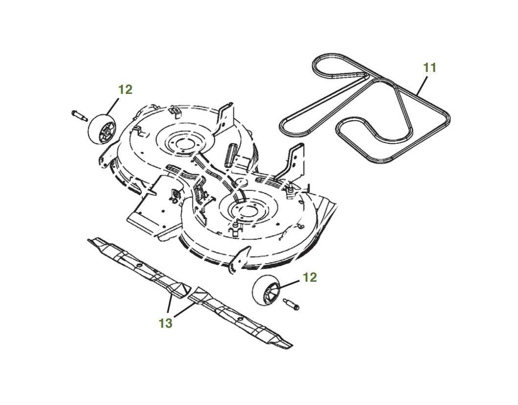 craftsman 42 inch mower deck parts diagram