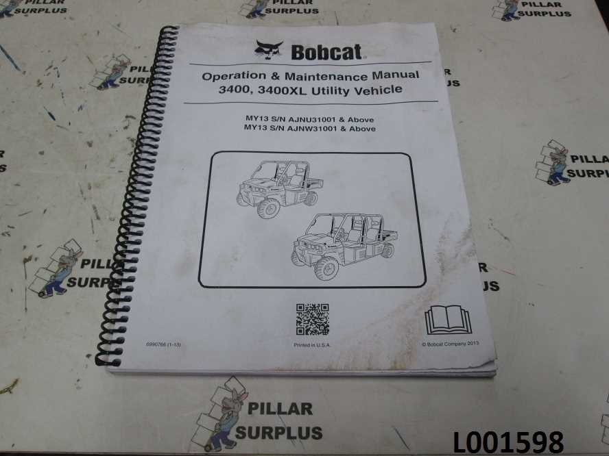 bobcat 3400 parts diagram