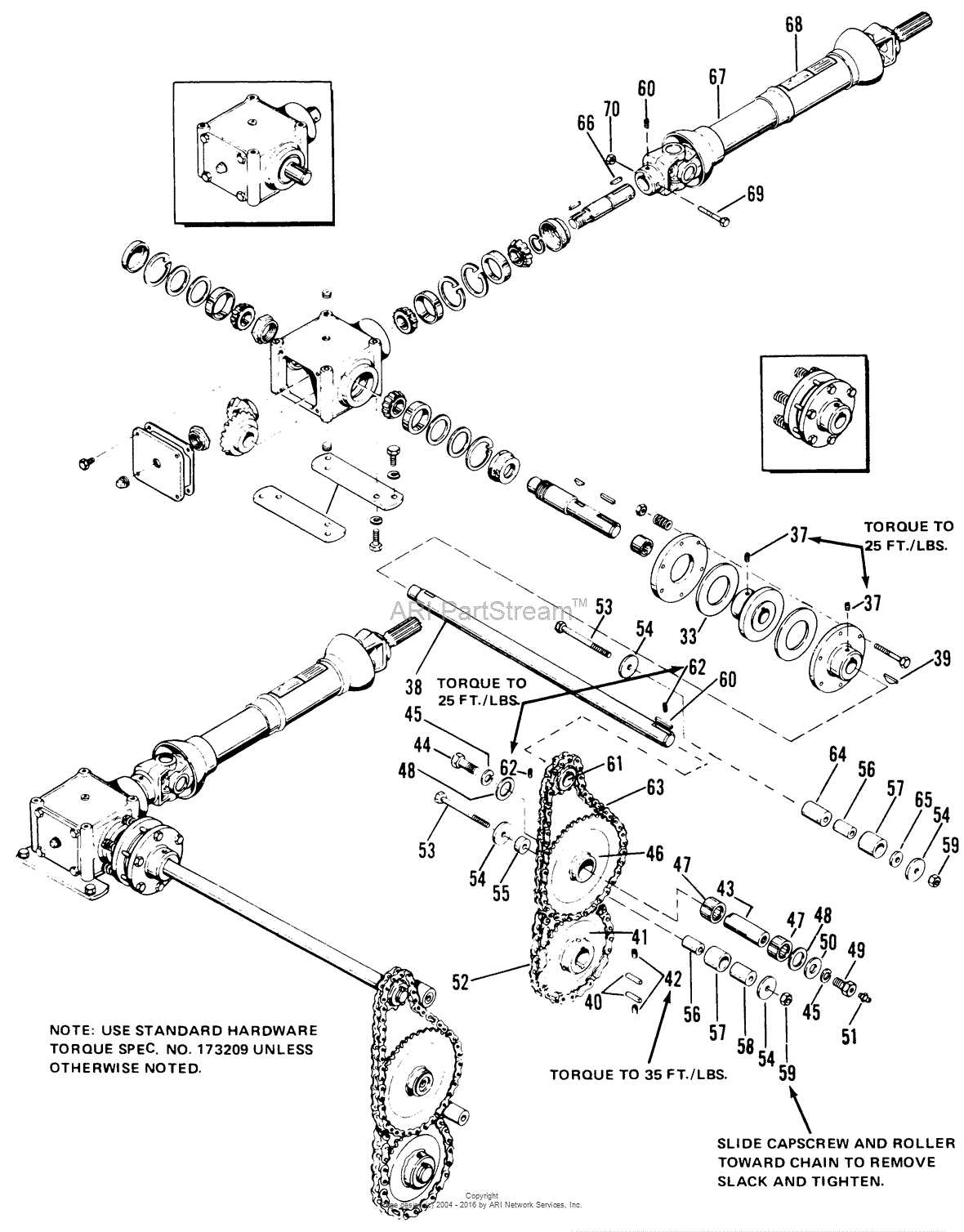 diagram rotary tiller parts