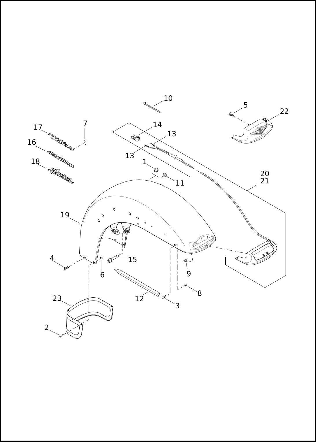 harley davidson parts diagram