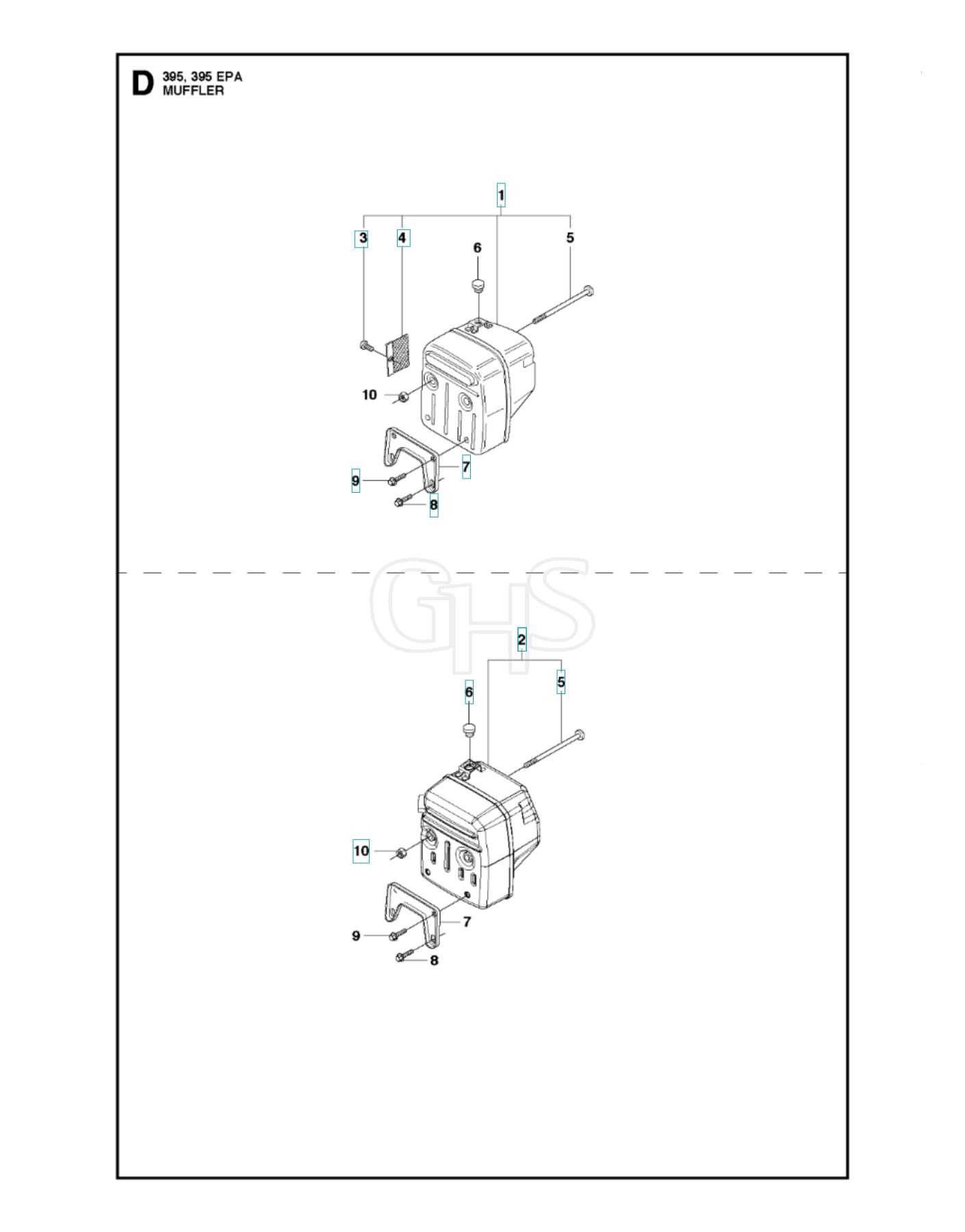 husqvarna 395xp parts diagram