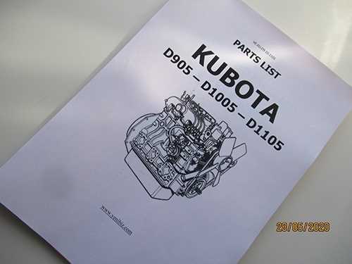 kubota bx2200 parts diagram