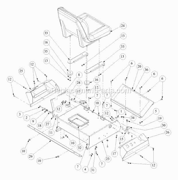 cub cadet z force 44 parts diagram