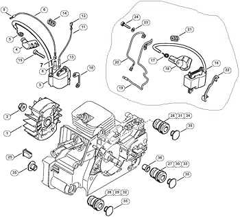 ms170 stihl chainsaw parts diagram