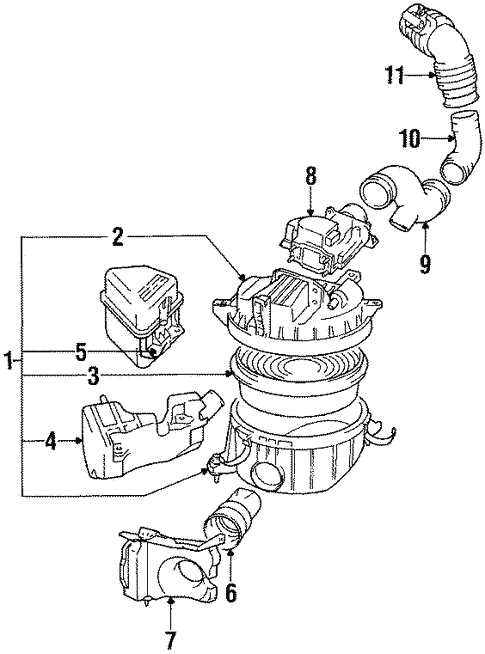 1995 toyota 4runner parts diagram