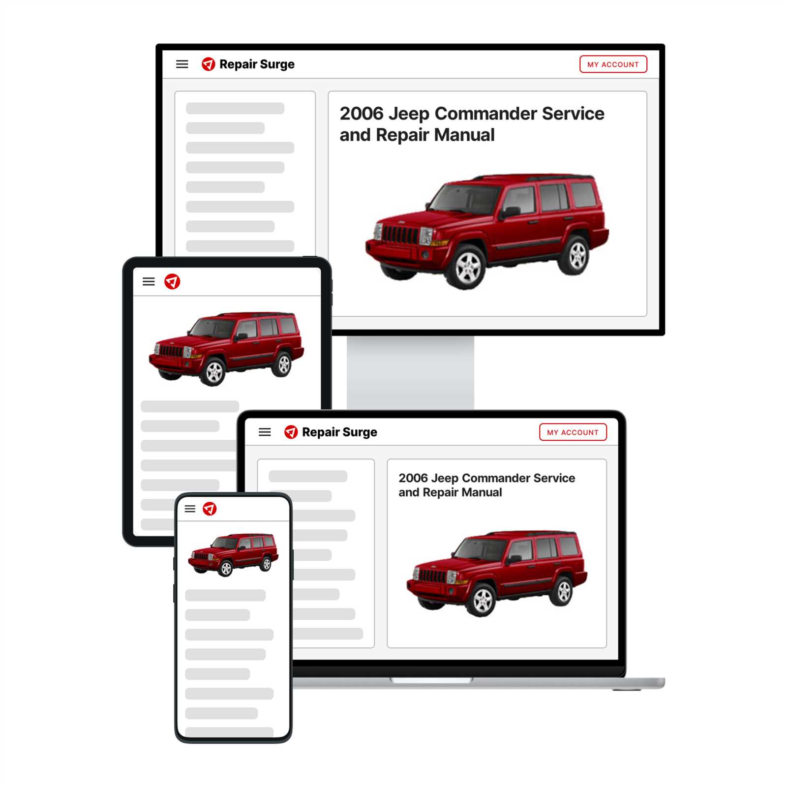 2006 jeep commander parts diagram