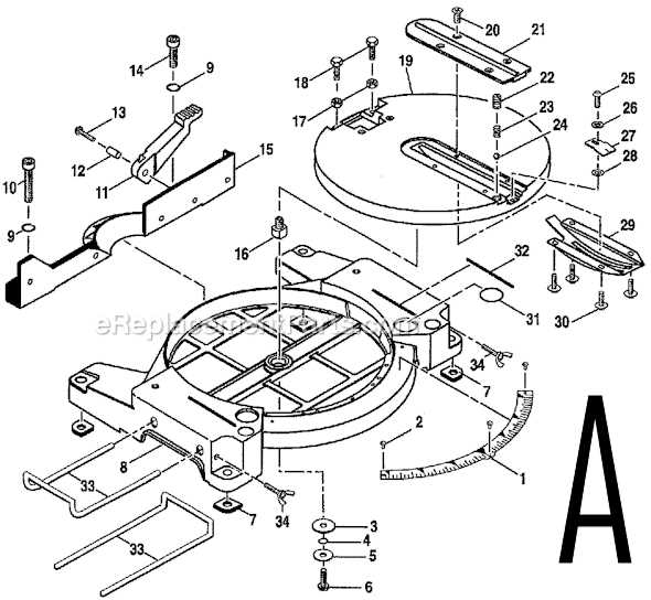 bosch gcm12sd parts diagram