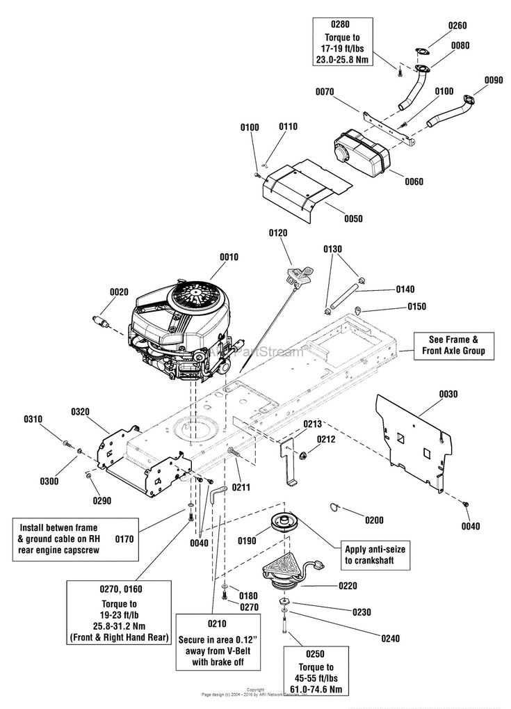 briggs and stratton generator parts diagram